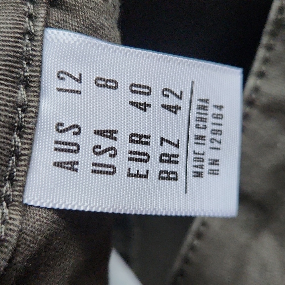 Cotton On Womans Olive Green Pants Size 8 - Picture 5 of 10